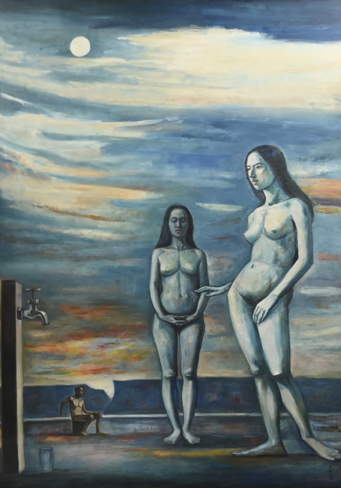 Nude In The Dusk