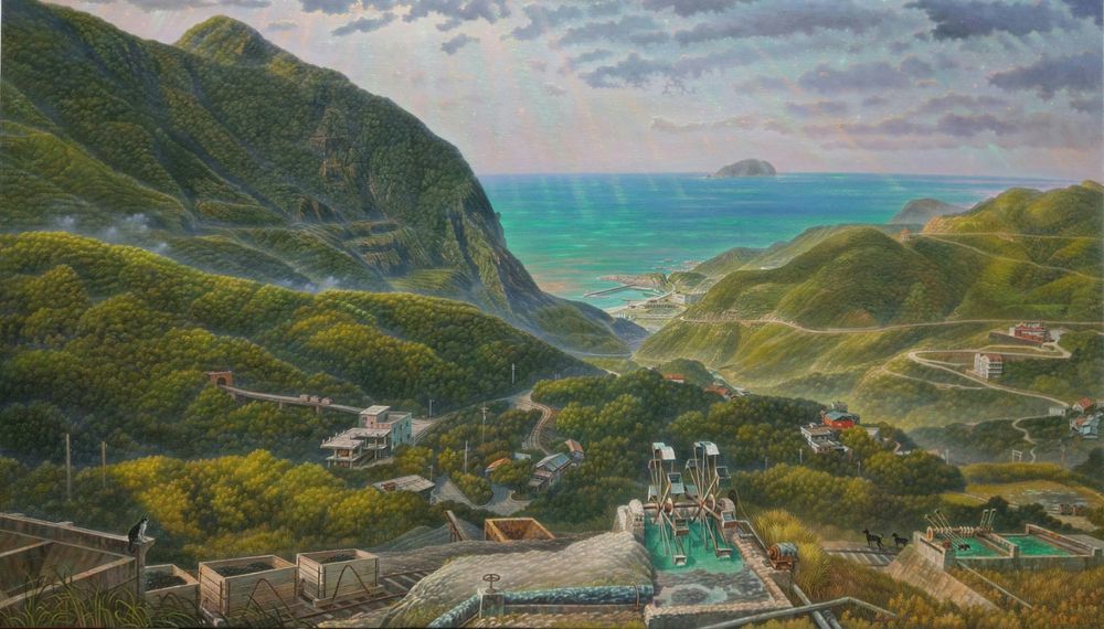 Jinguashi Gold and Copper Mines of Dreamland and Geomancy