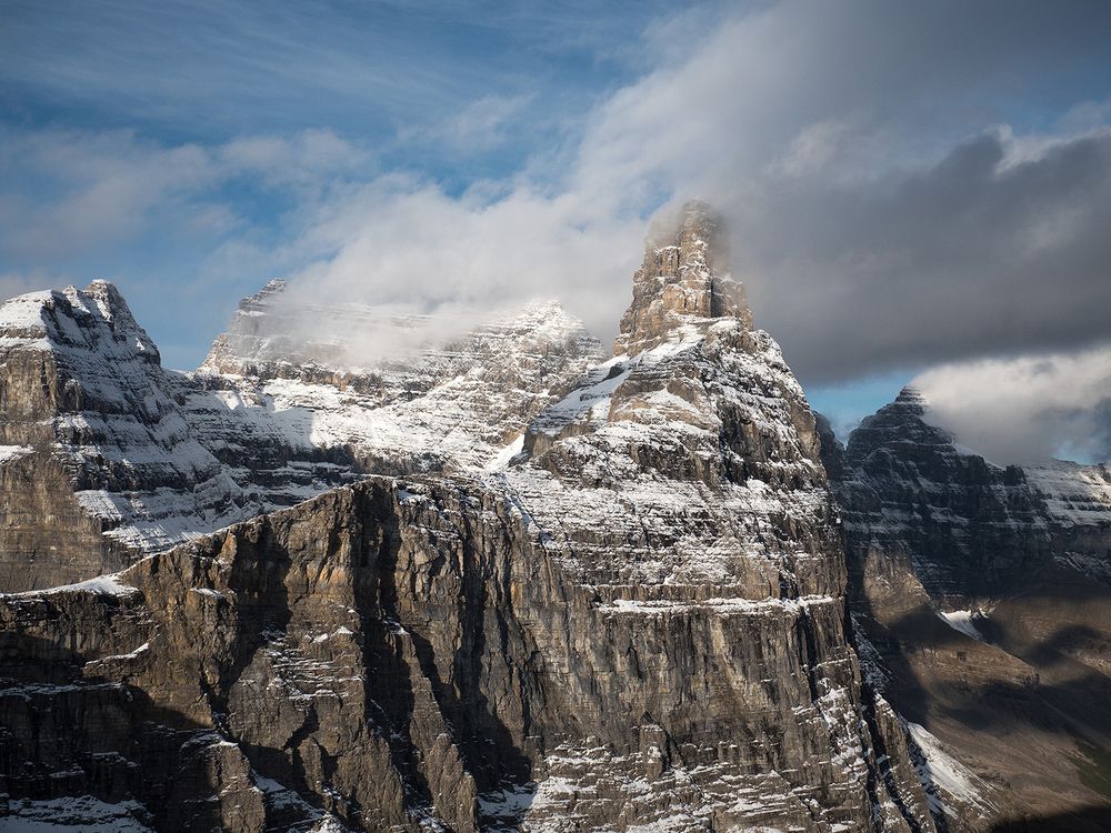 Mount Murchison Towers, Banff National Park, Alberta 